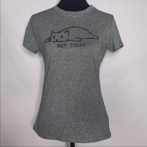 Cartoon Cat Graphic Tee - Picture 2 of 7